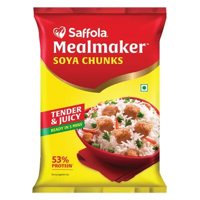 Saffola Mealmaker - Soya Chunks, 400 g-2.webp
